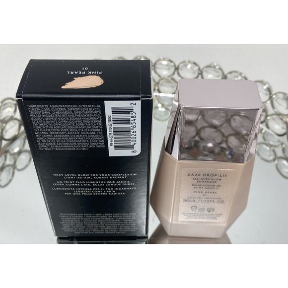 Fenty Beauty By Rihanna - Eaze Droplit All Over Glow Enhancer - 01 Pink - Picture 4 of 4